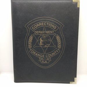 Florida Department of Corrections Orange County Portfolio Folder